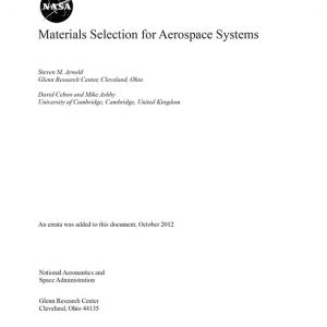 Materials Selection for Aerospace Systems